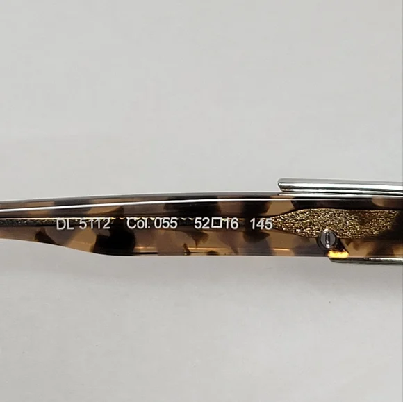 Diesel DL 5112 Brown Round Plastic Eyeglasses Frame 52-16-145 NWT - Picture 11 of 14